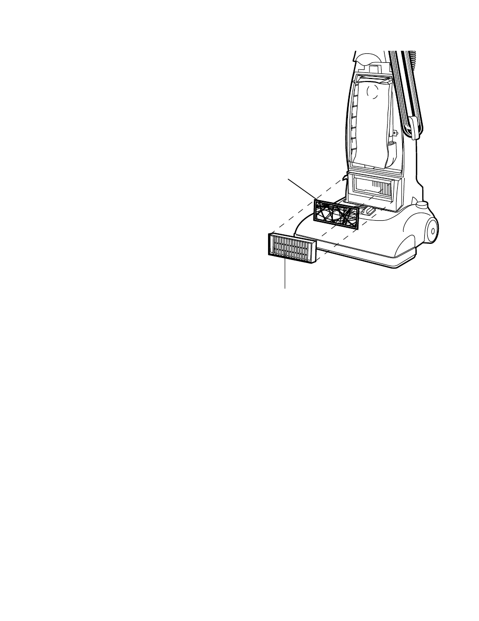 Motor filter | Eureka 2280 User Manual | Page 14 / 20