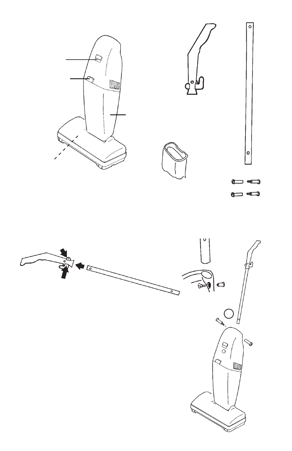 Attach handle | Eureka 160 User Manual | Page 5 / 12