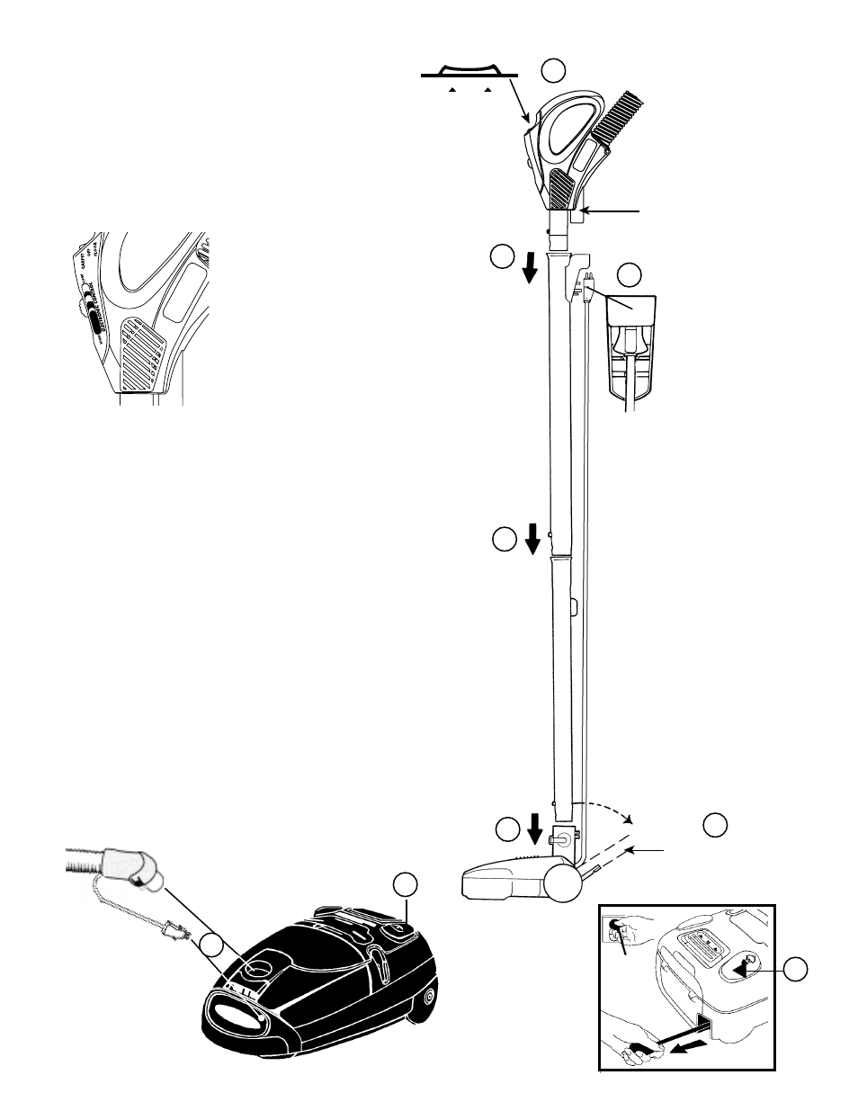 How to assemble and use | Eureka 6900 User Manual | Page 6 / 15