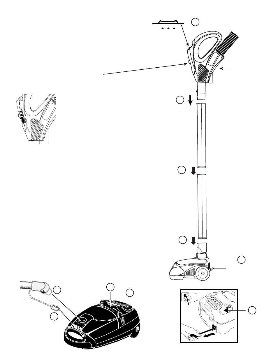 How to assemble and use | Eureka 6900 User Manual | Page 7 / 15