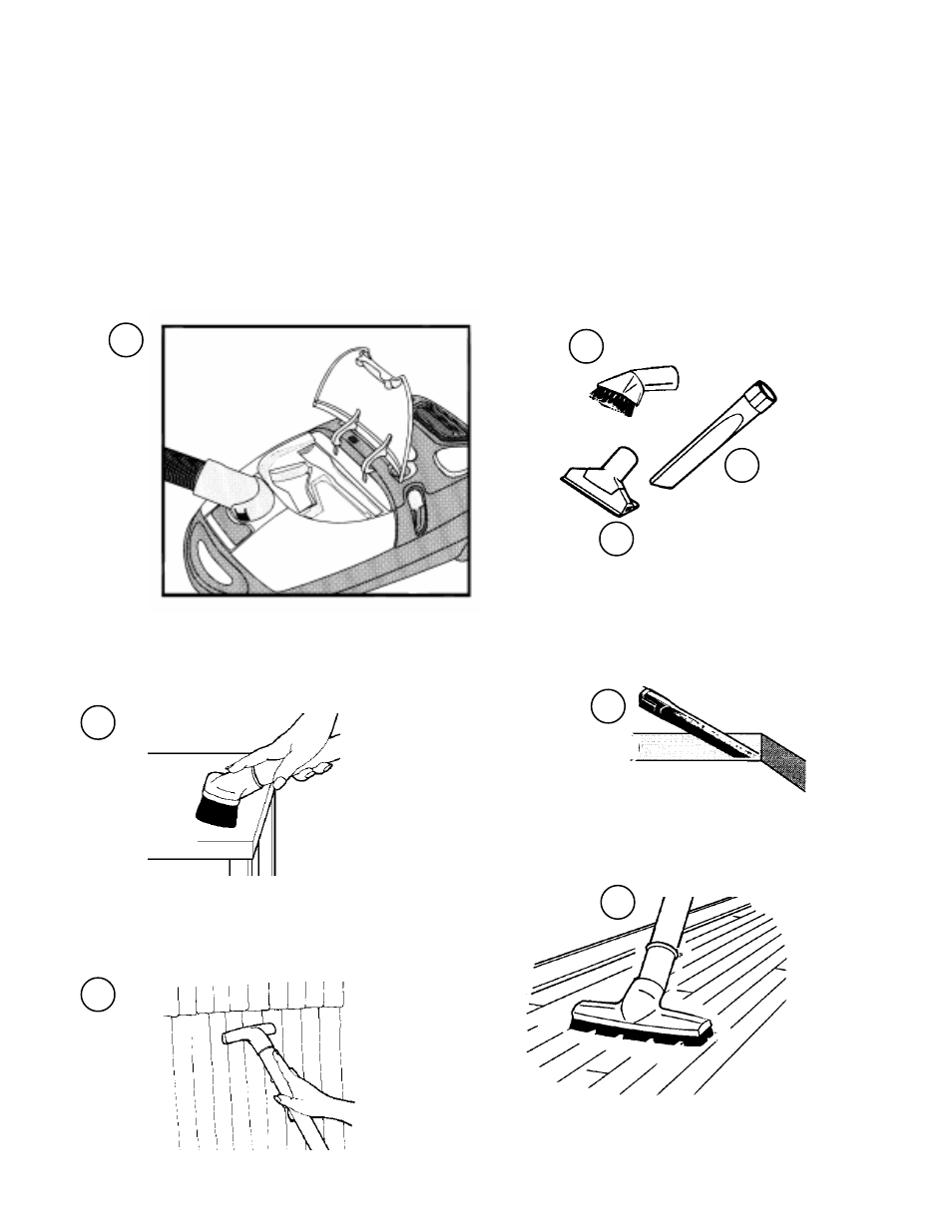 Accessories, Tools | Eureka 6900 User Manual | Page 8 / 15