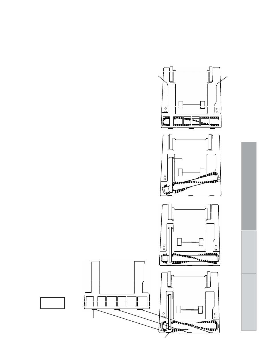 Br ush roll belt br ush roll periodic maintenance | Eureka 7600 User Manual | Page 11 / 16