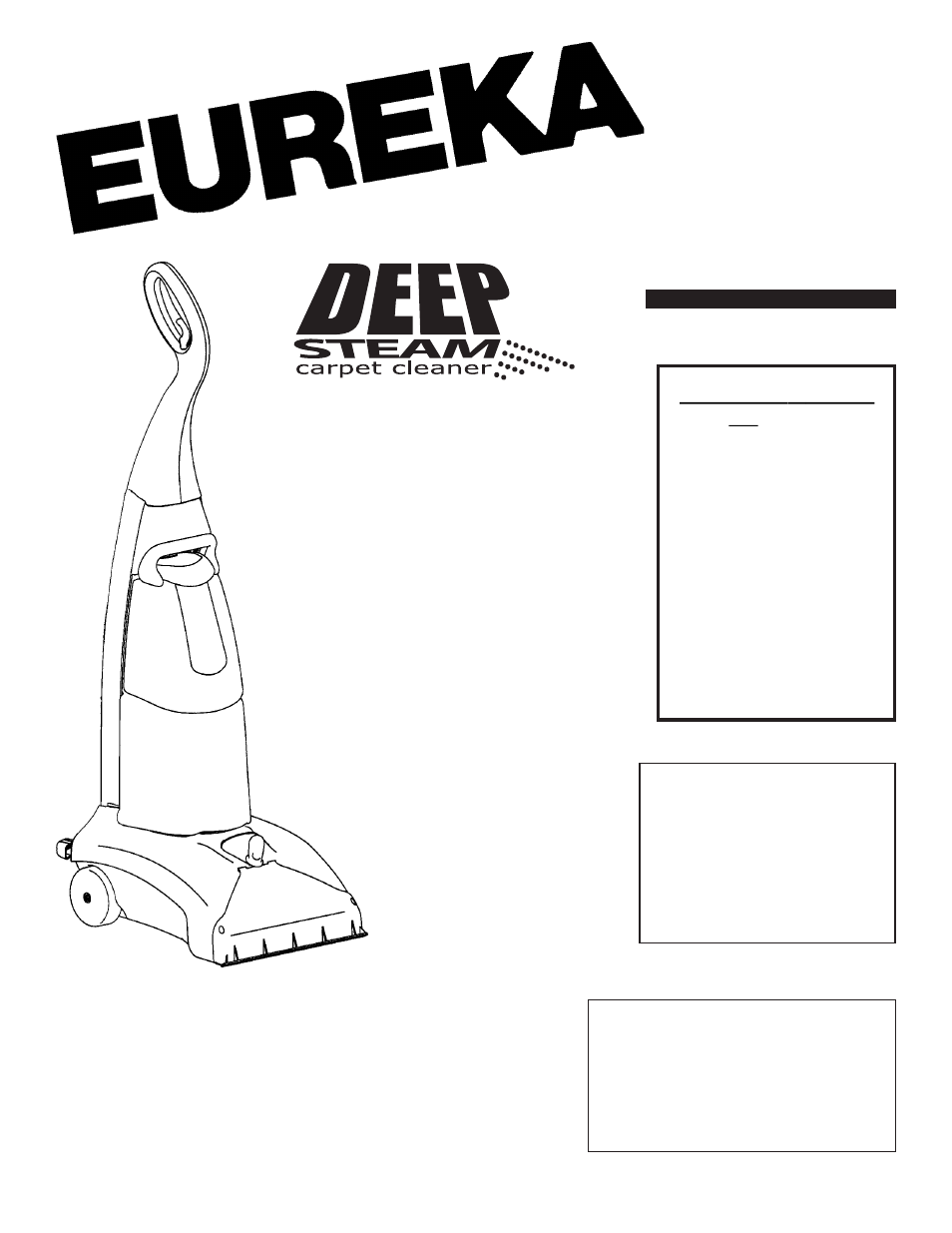 Eureka 2500 User Manual | 24 pages