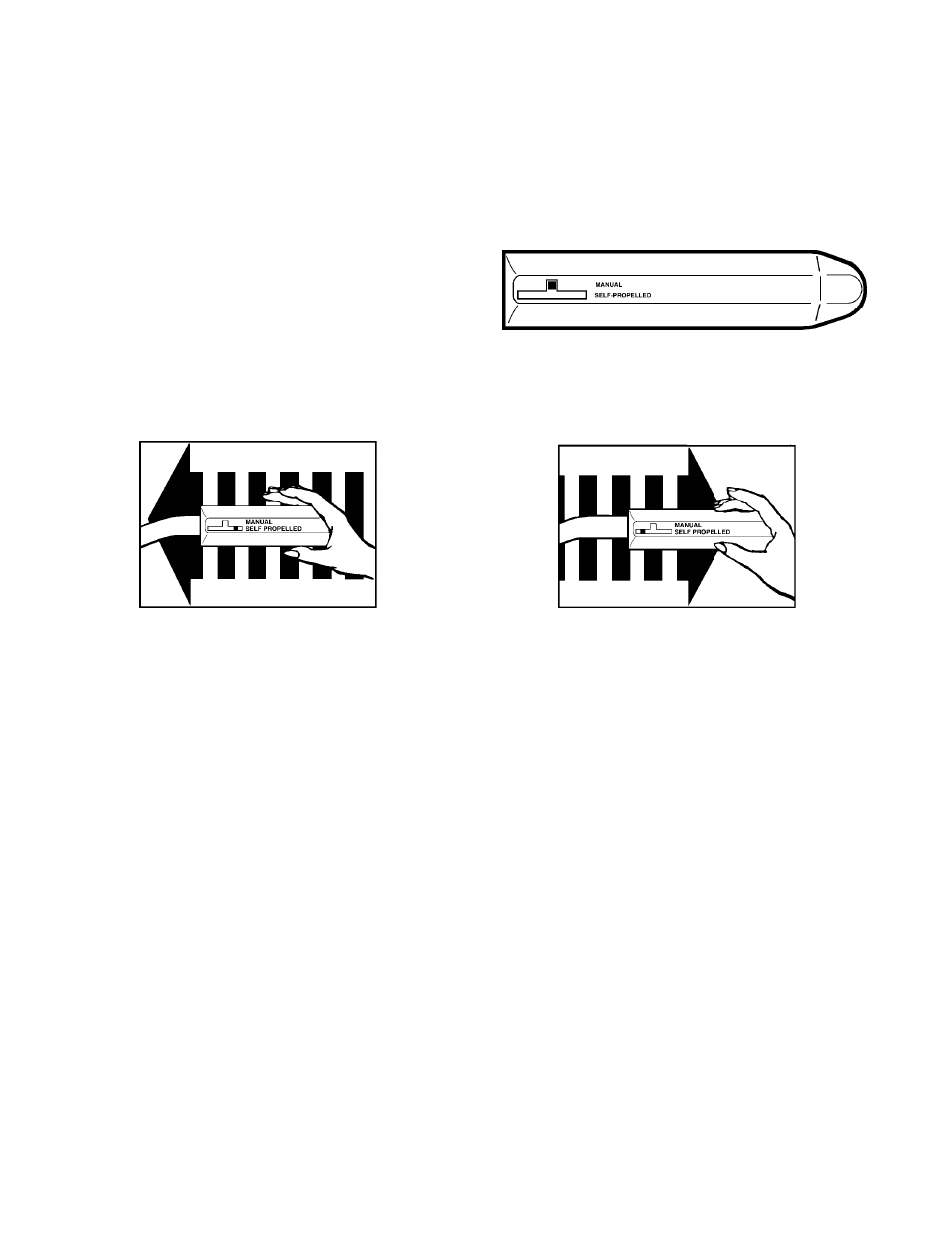 How to use the self-propelled vacuum cleaner, Self-propelled selector | Eureka 5190 Series User Manual | Page 6 / 20