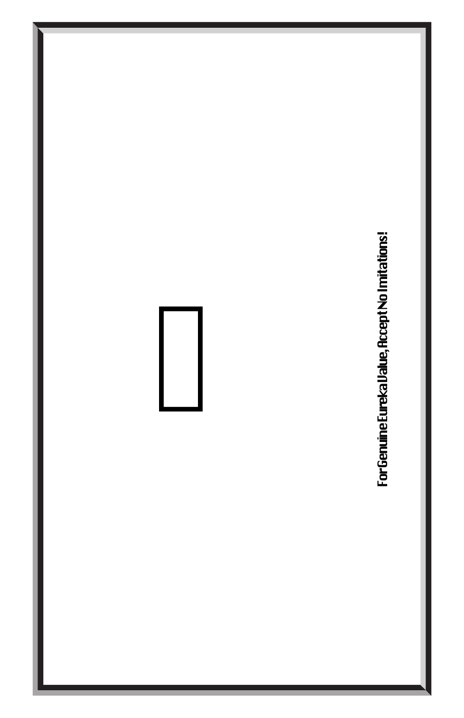 Genuine, Urther limitations and exclusions, Uestions & answers about genuine eur eka pr oducts | Eureka DELUXE ENVIRO STEAMER 310 User Manual | Page 12 / 16