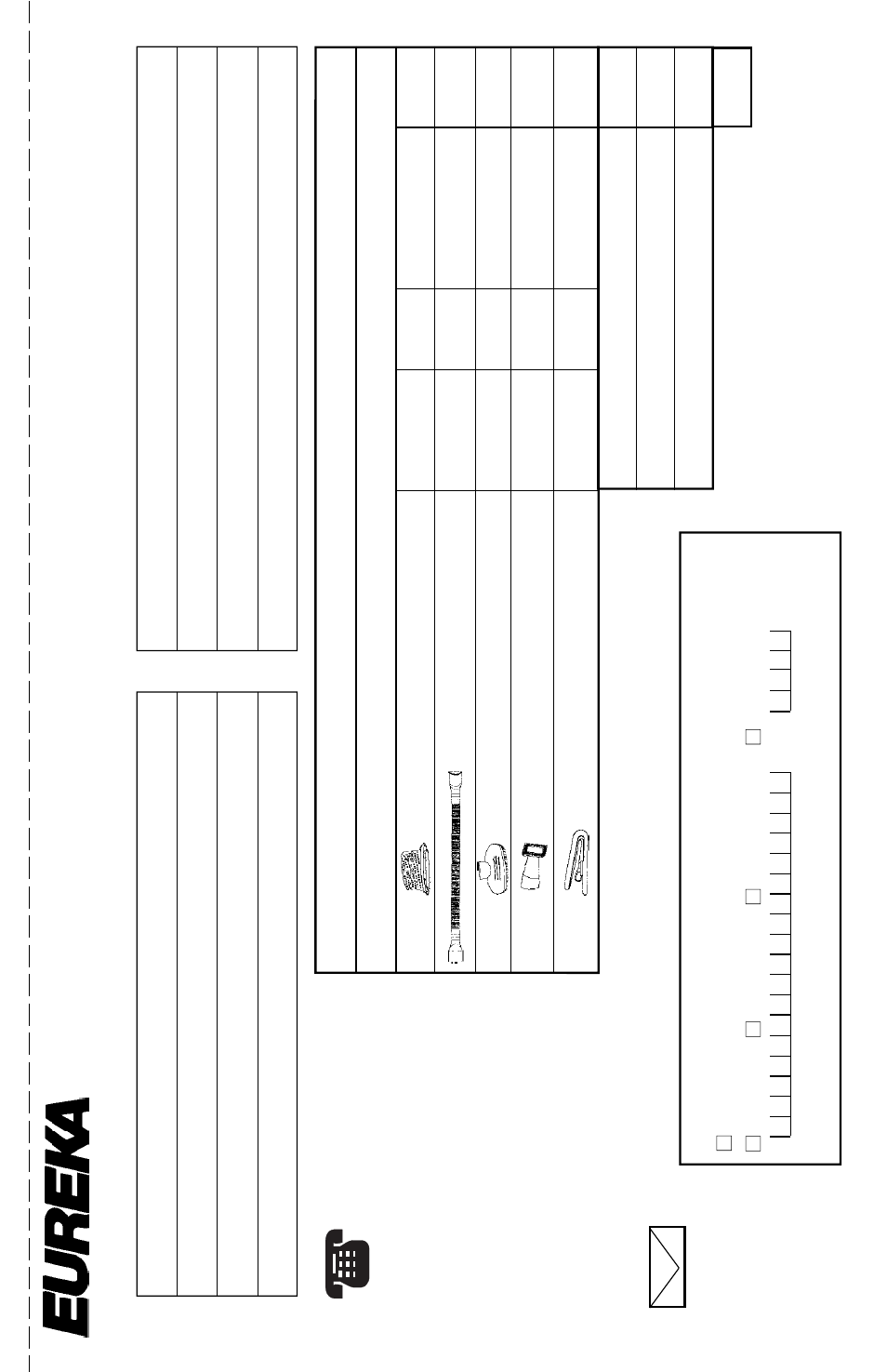 Order form, Genuine eureka parts, Part no. qty . price (usd) t otal | Eureka 50 User Manual | Page 9 / 12