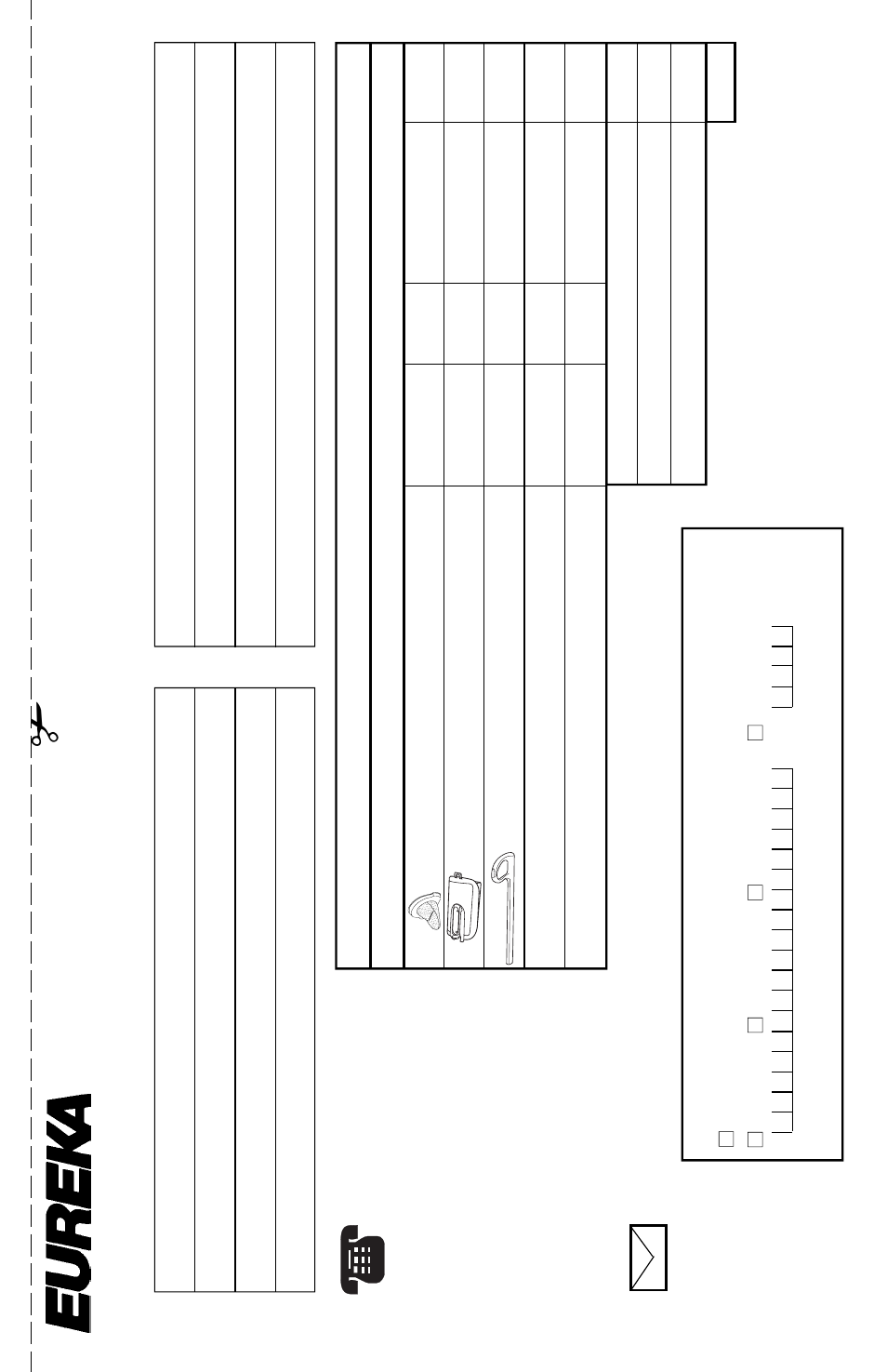 Order form, Genuine eureka parts, Part no. qty . price (usd) t otal | Eureka 400 Series User Manual | Page 9 / 12