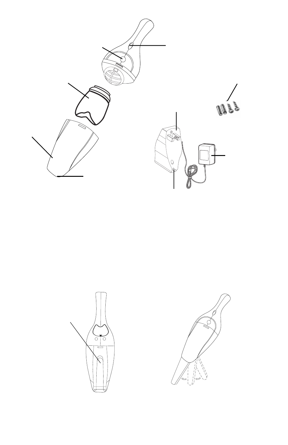 Identify parts, Using the vacuum cleaner | Eureka 79ADV User Manual | Page 5 / 12