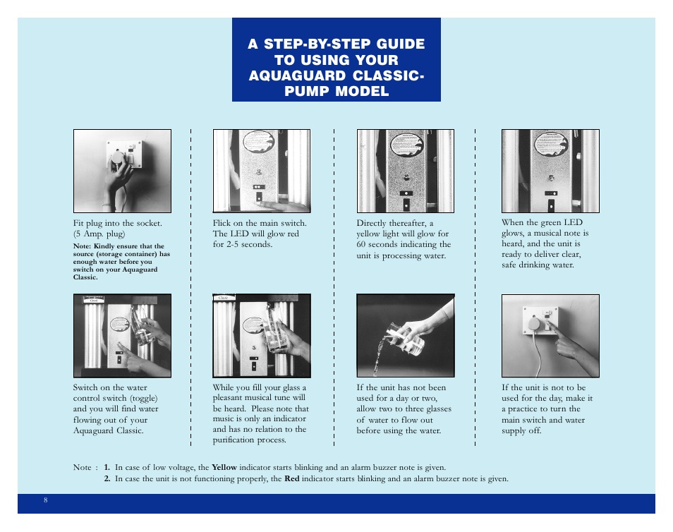Eureka Classic Aquaguard User Manual | Page 11 / 24