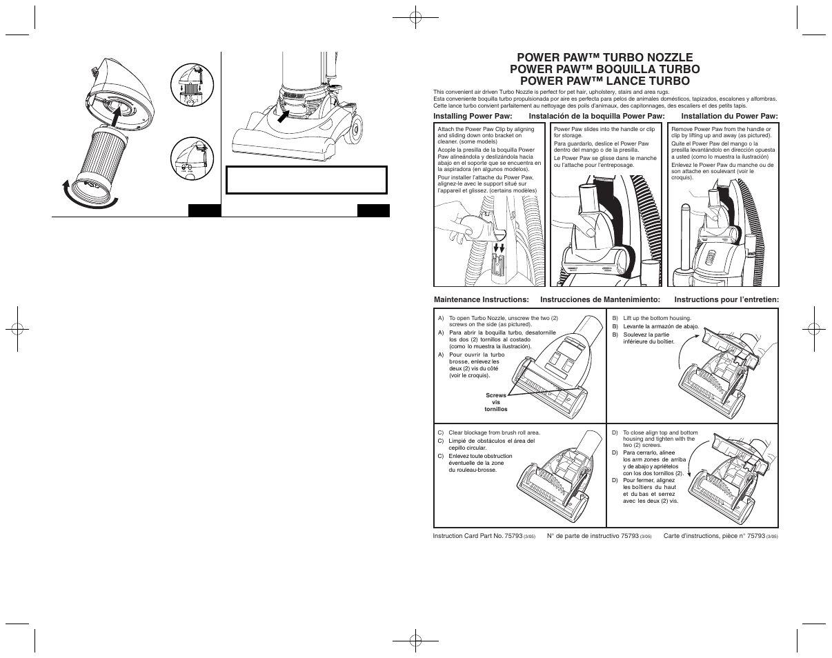 English how to maintain, Pleated filter assembly, Emptying the dust cup | Reinstalling the dust cup, How to change light bulb, Customer assistance, Español mantenimiento, Conjunto del filtro plegado, Vaciado del depósito para el polvo, Reinstalación del depósito para el polvo | Eureka 4712 User Manual | Page 8 / 13