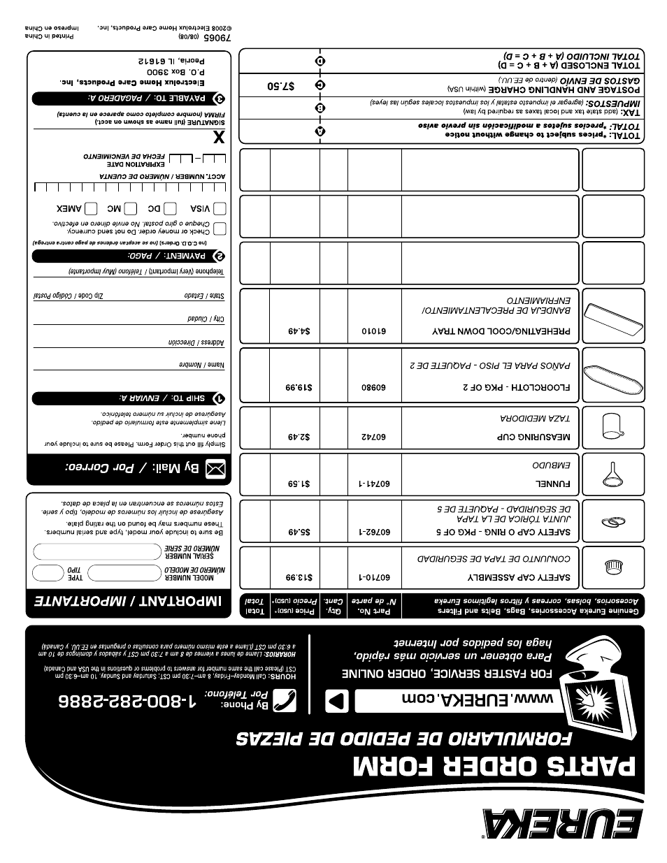 Eureka 313A User Manual | Page 14 / 20