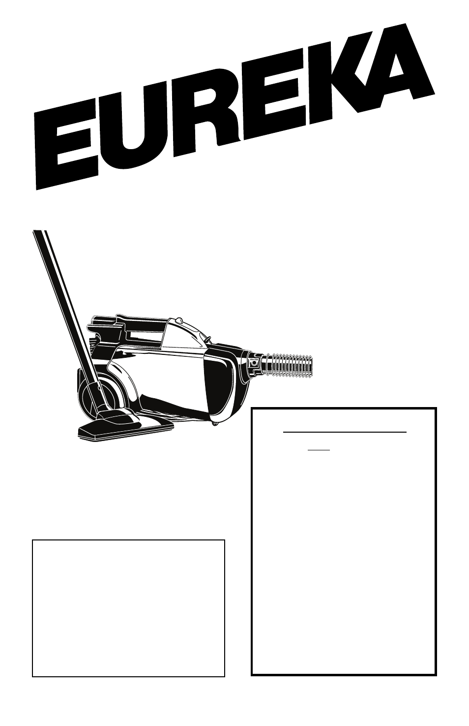 Eureka 3690 User Manual | 12 pages