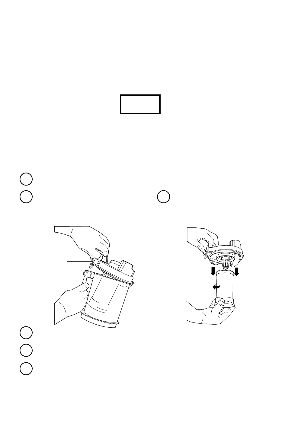 Disposable filters | Eureka 3690 User Manual | Page 8 / 12