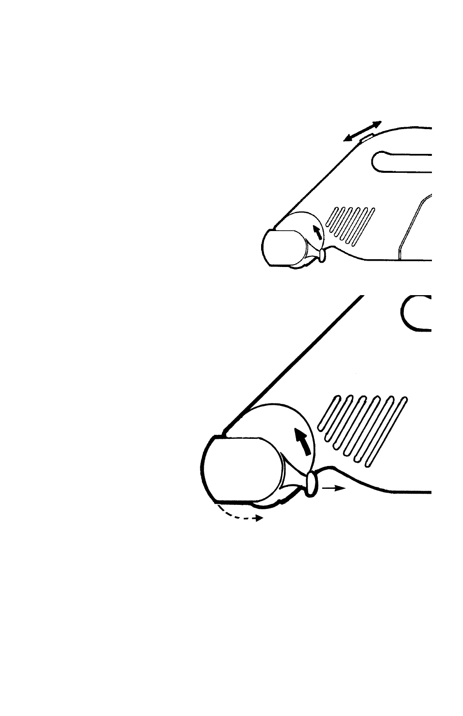 How to use, Power switch, Cord storage | Riser visor- nozzle cover, Cover | Eureka 50 Series User Manual | Page 5 / 12