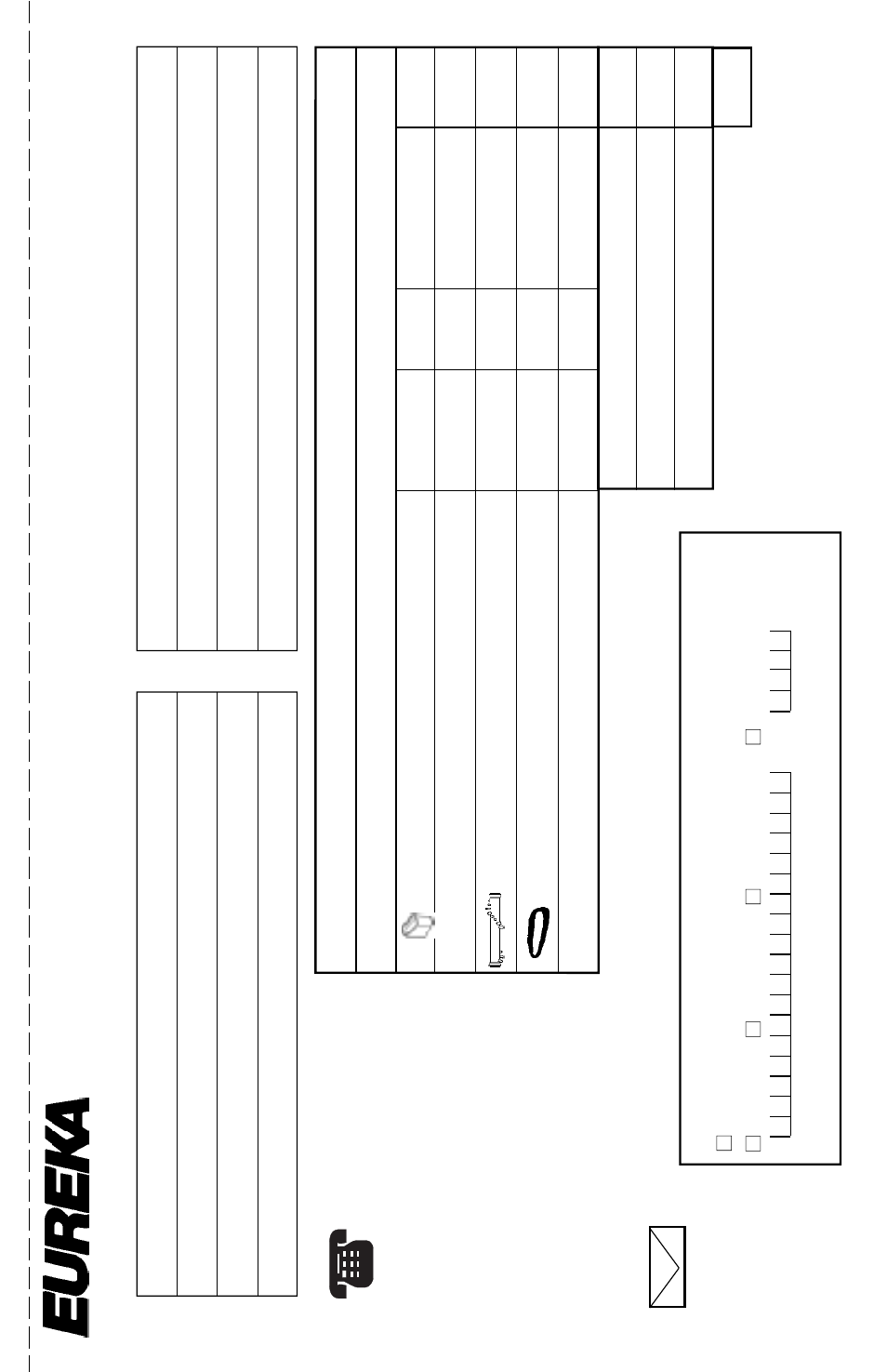 Order form, Genuine eureka parts, Part no. qty . price (usd) t otal | Eureka 50 Series User Manual | Page 9 / 12