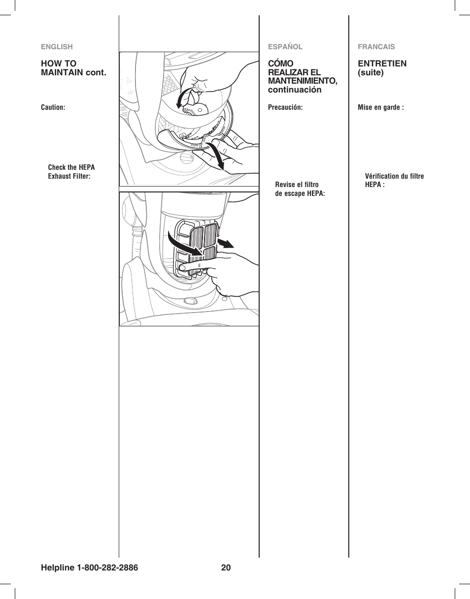 Eureka 8850-8899 Series User Manual | Page 20 / 32