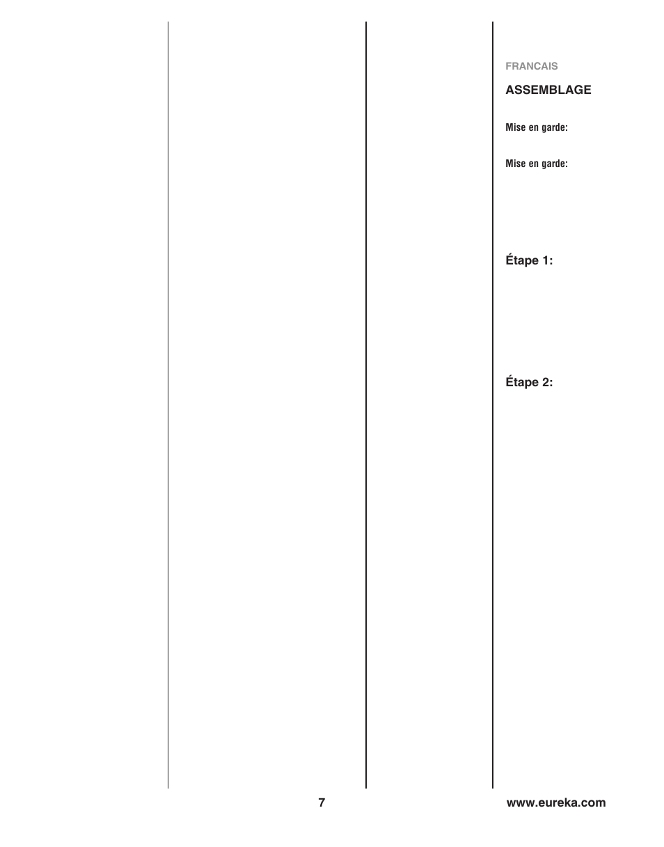 Eureka 8850-8899 Series User Manual | Page 7 / 32