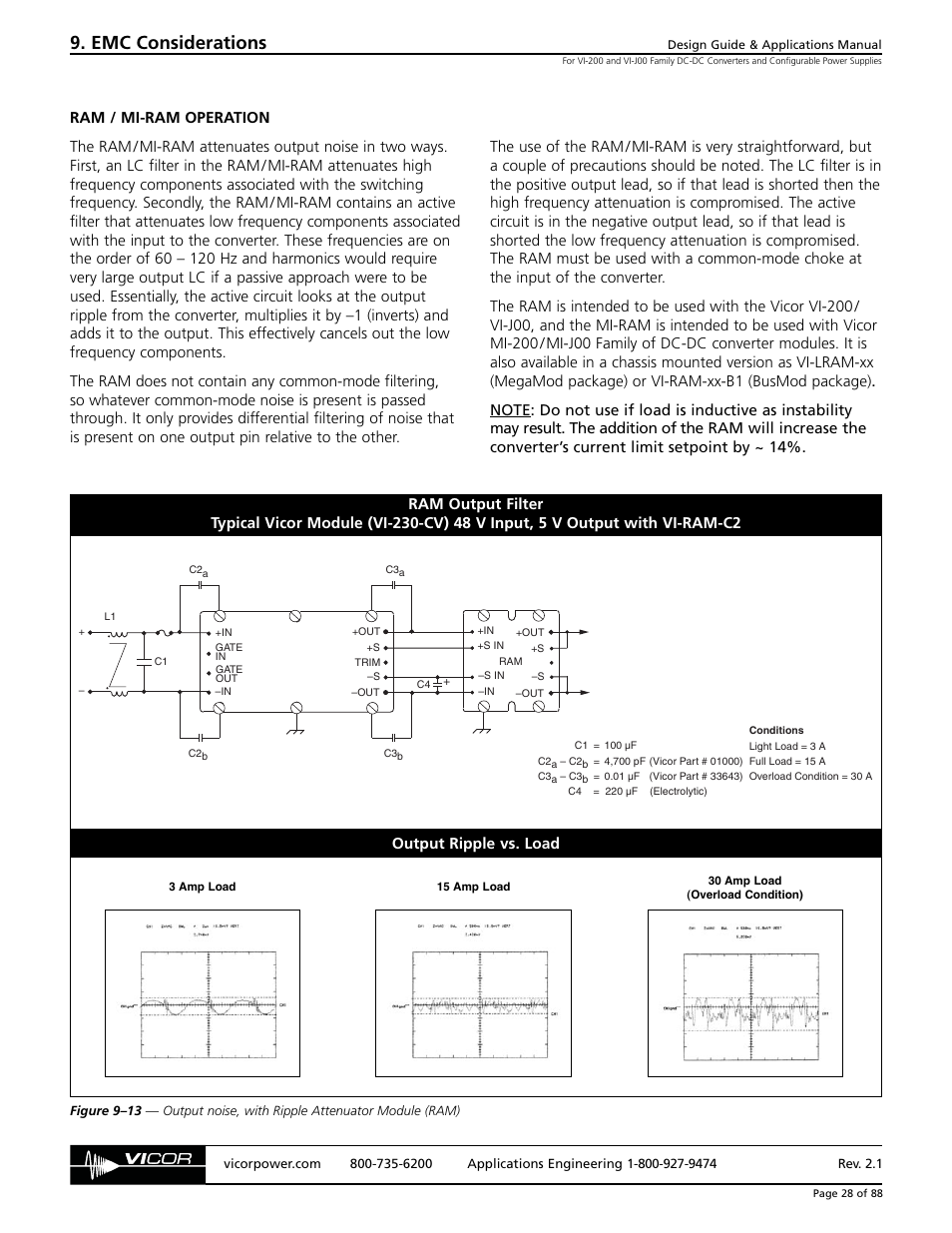 Emc considerations | EMC VI-200 User Manual | Page 11 / 11