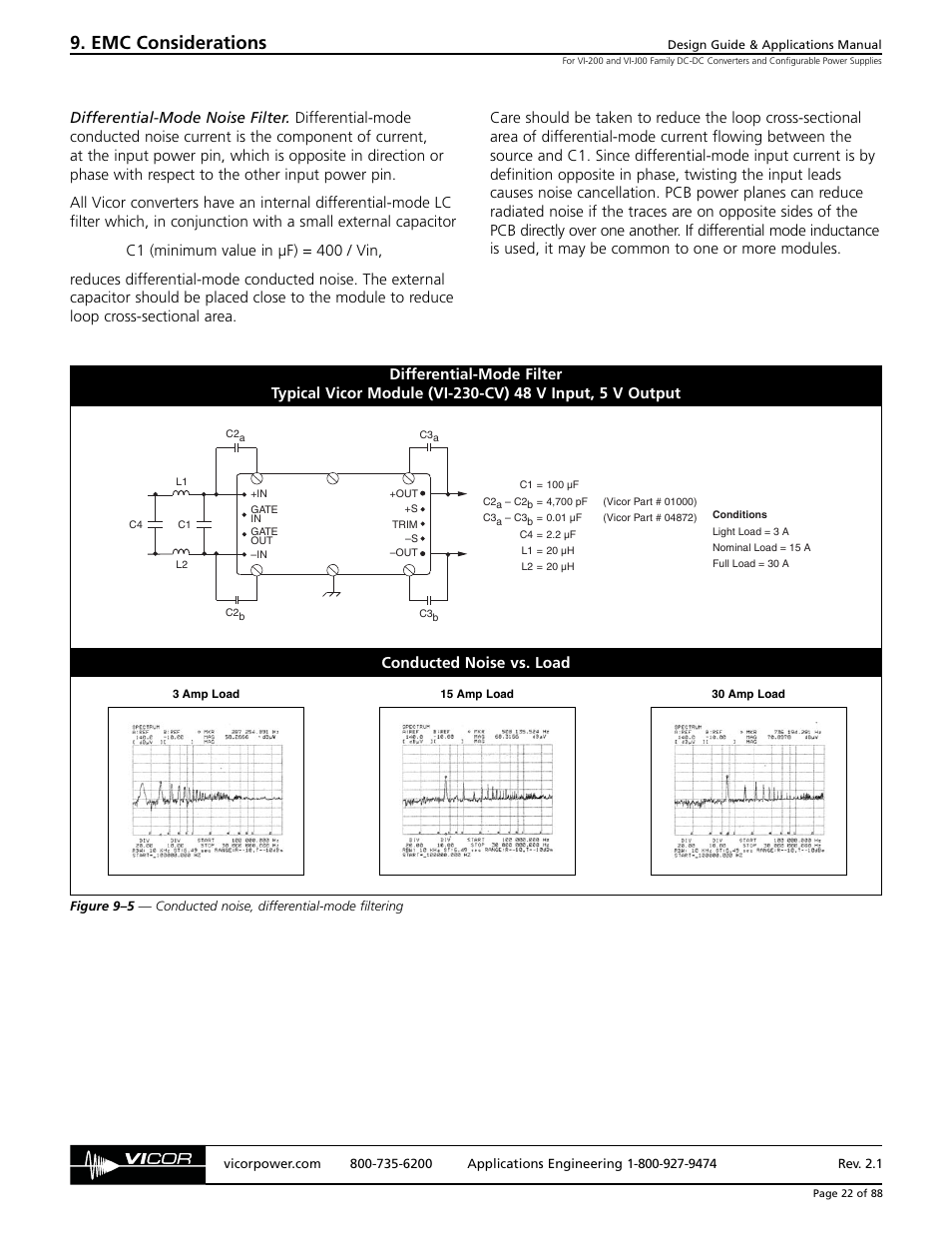 Emc considerations | EMC VI-200 User Manual | Page 5 / 11