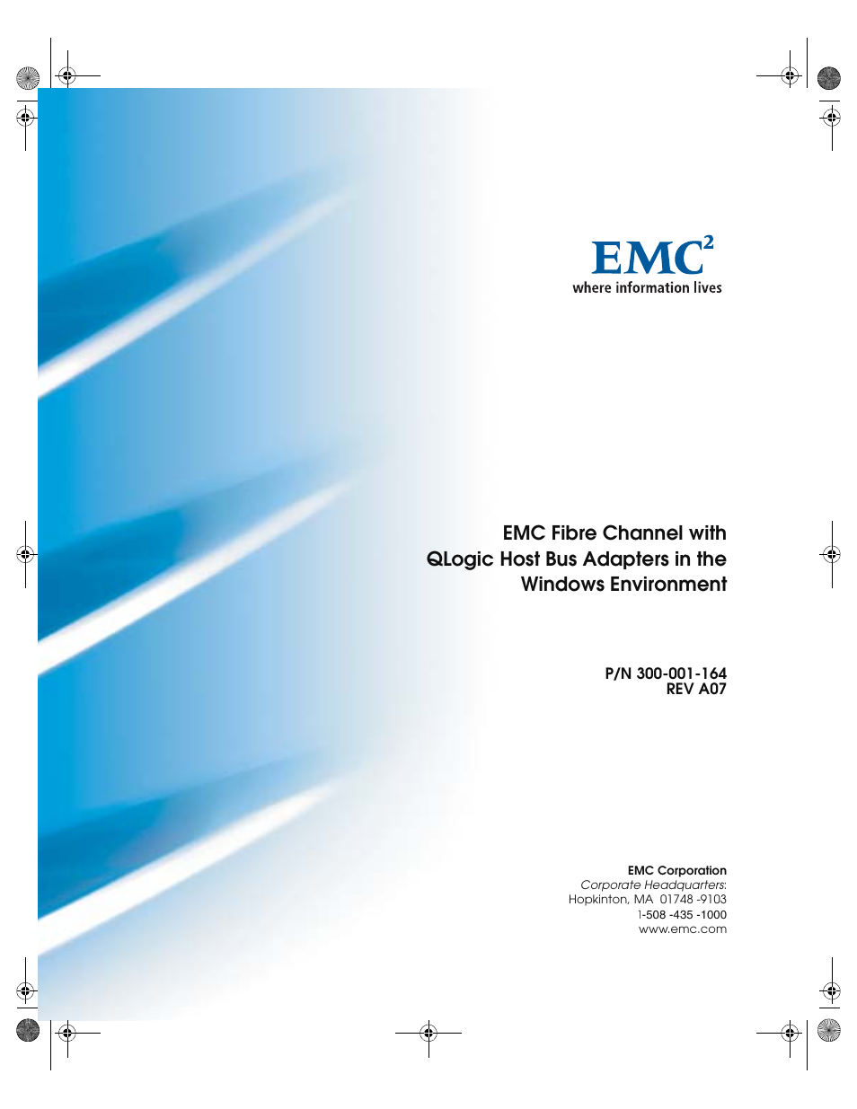 EMC QLogic User Manual | 104 pages