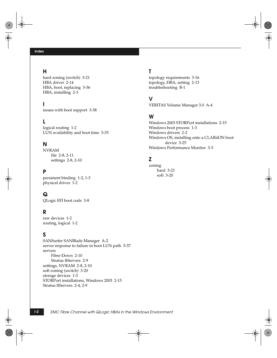 EMC QLogic User Manual | Page 104 / 104