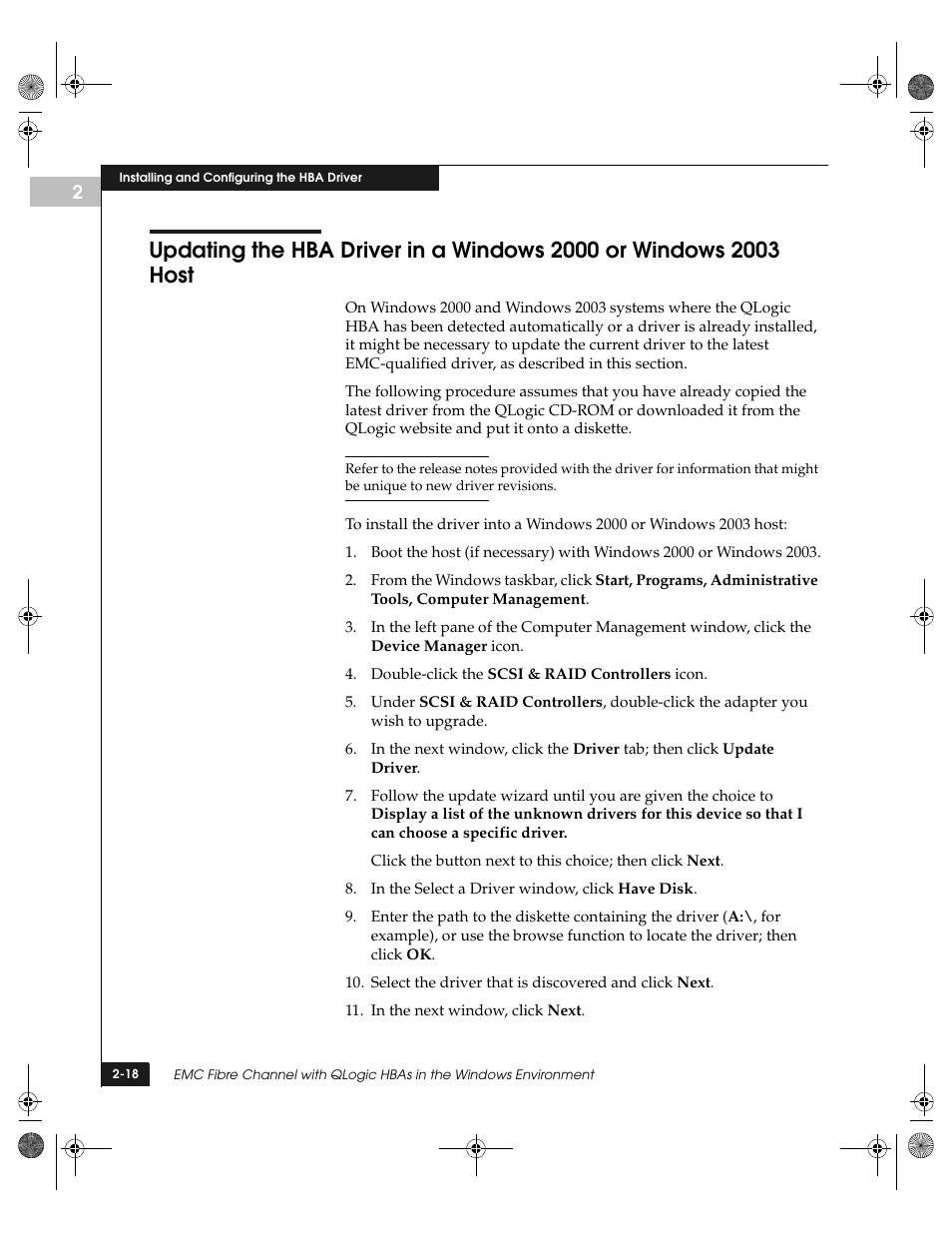 EMC QLogic User Manual | Page 30 / 104