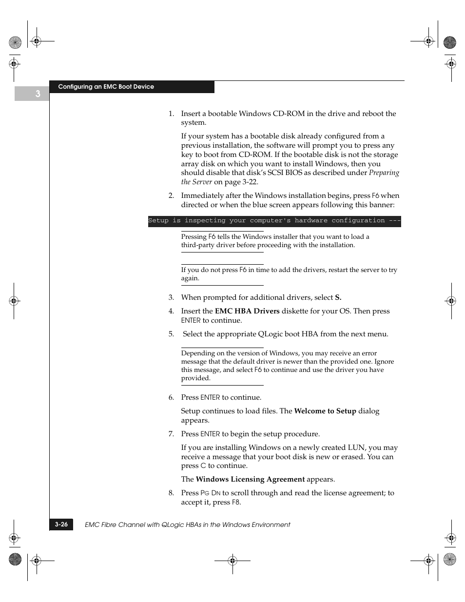 EMC QLogic User Manual | Page 62 / 104