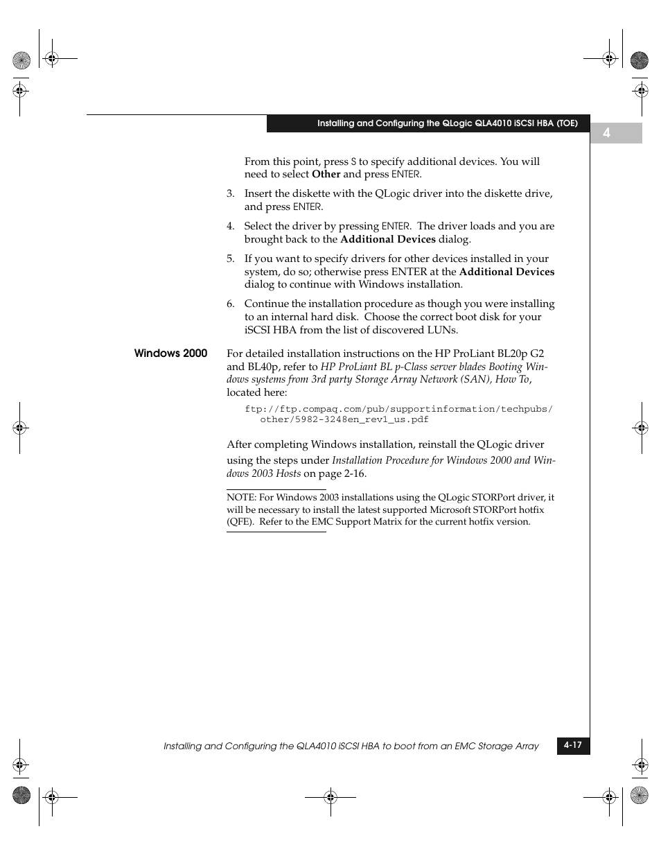 EMC QLogic User Manual | Page 91 / 104