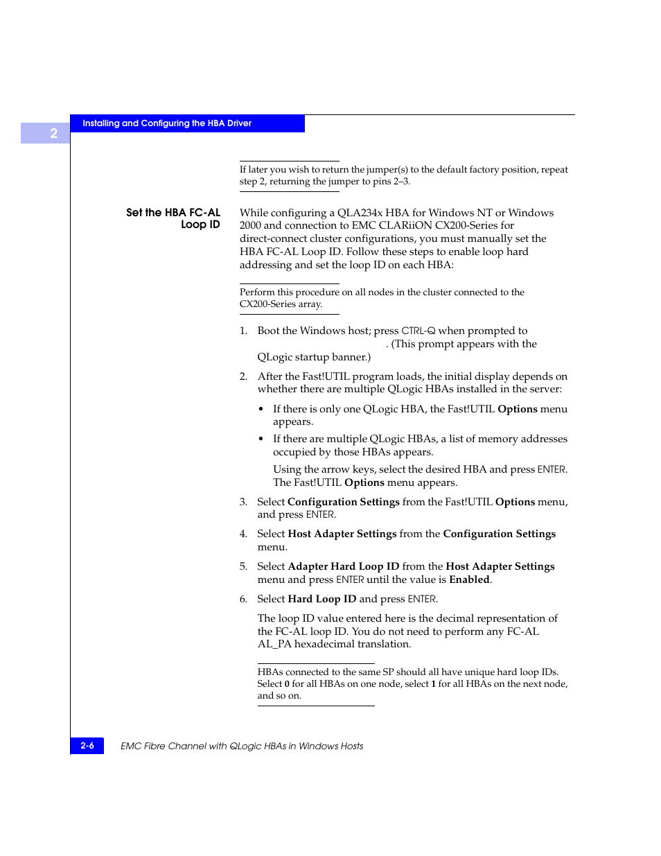 EMC Qlogic QLA23xx User Manual | Page 18 / 78