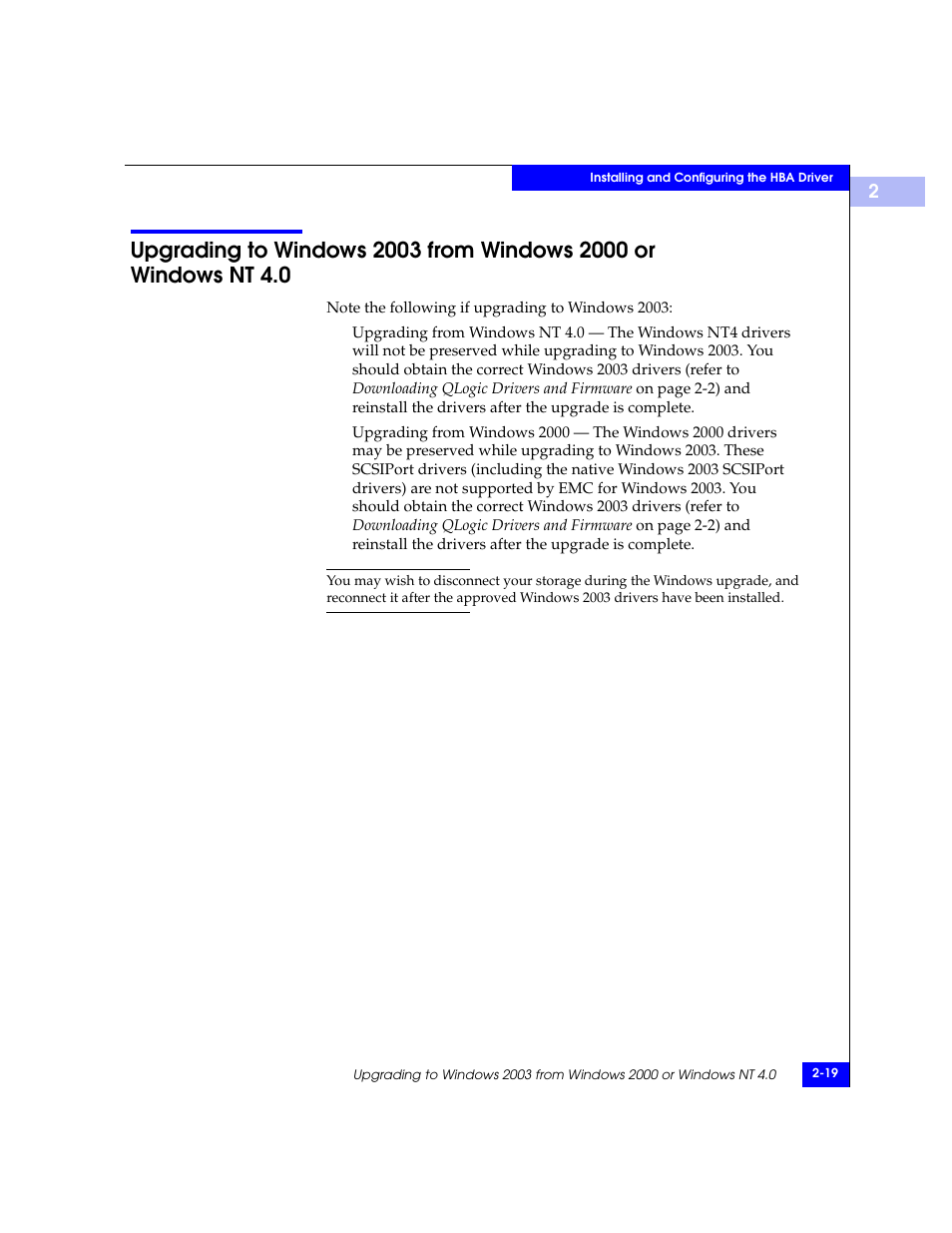 EMC Qlogic QLA23xx User Manual | Page 31 / 78