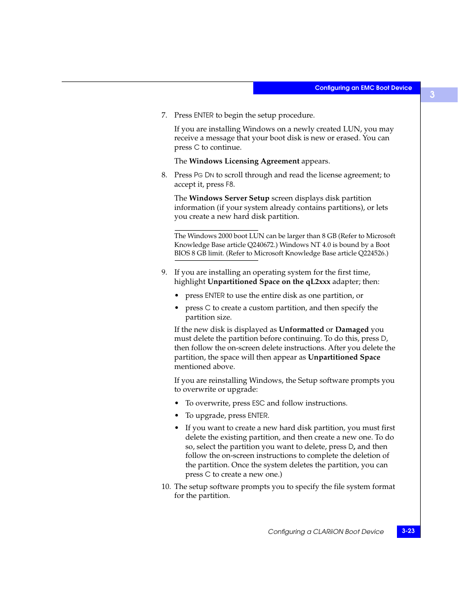EMC Qlogic QLA23xx User Manual | Page 55 / 78