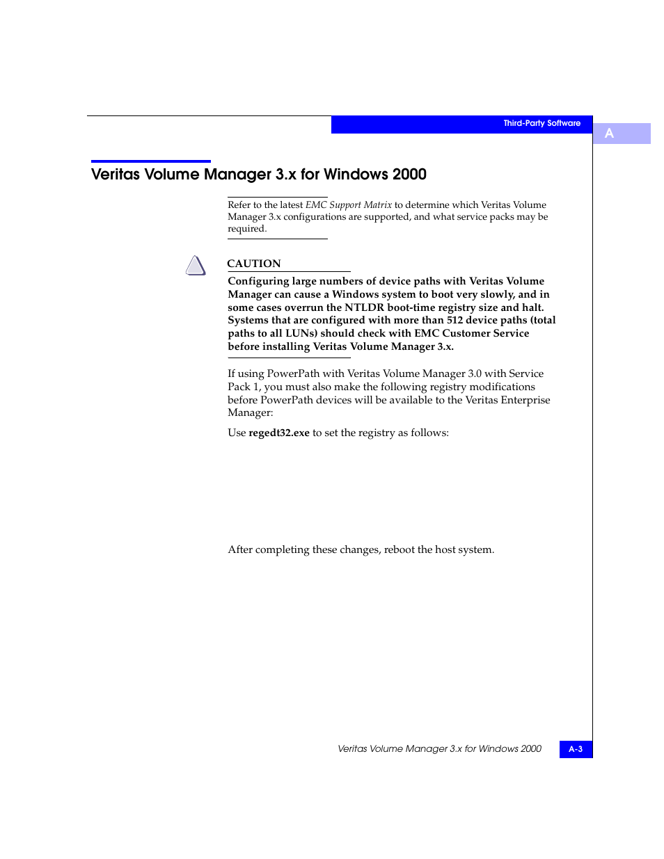Veritas volume manager 3.x for windows 2000 | EMC Qlogic QLA23xx User Manual | Page 71 / 78