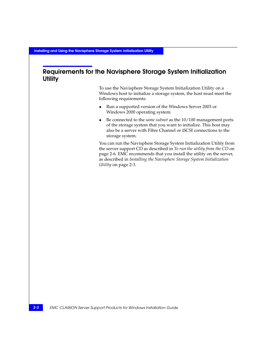 EMC CLARiiON User Manual | Page 20 / 102