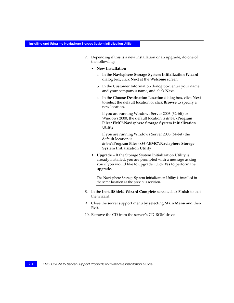 EMC CLARiiON User Manual | Page 22 / 102