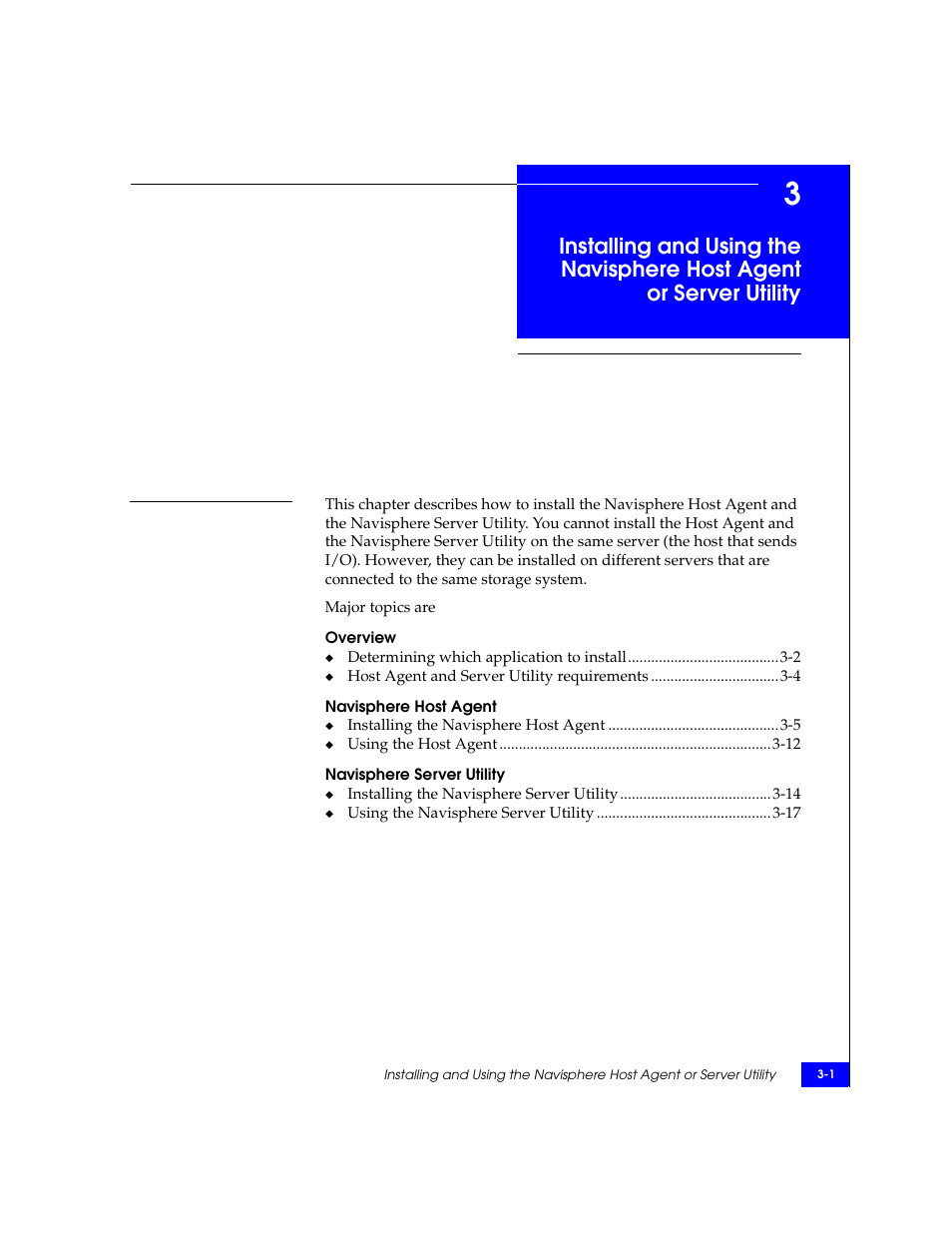 Chapter 3 | EMC CLARiiON User Manual | Page 25 / 102