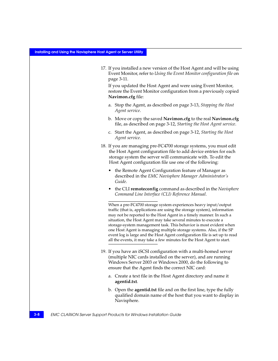 EMC CLARiiON User Manual | Page 32 / 102