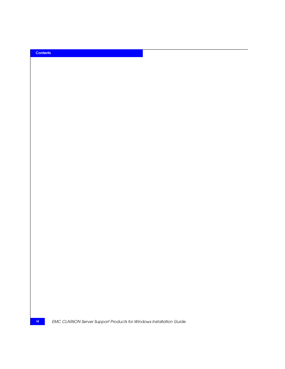 EMC CLARiiON User Manual | Page 6 / 102