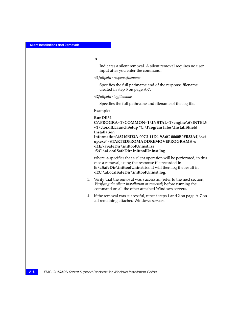EMC CLARiiON User Manual | Page 66 / 102