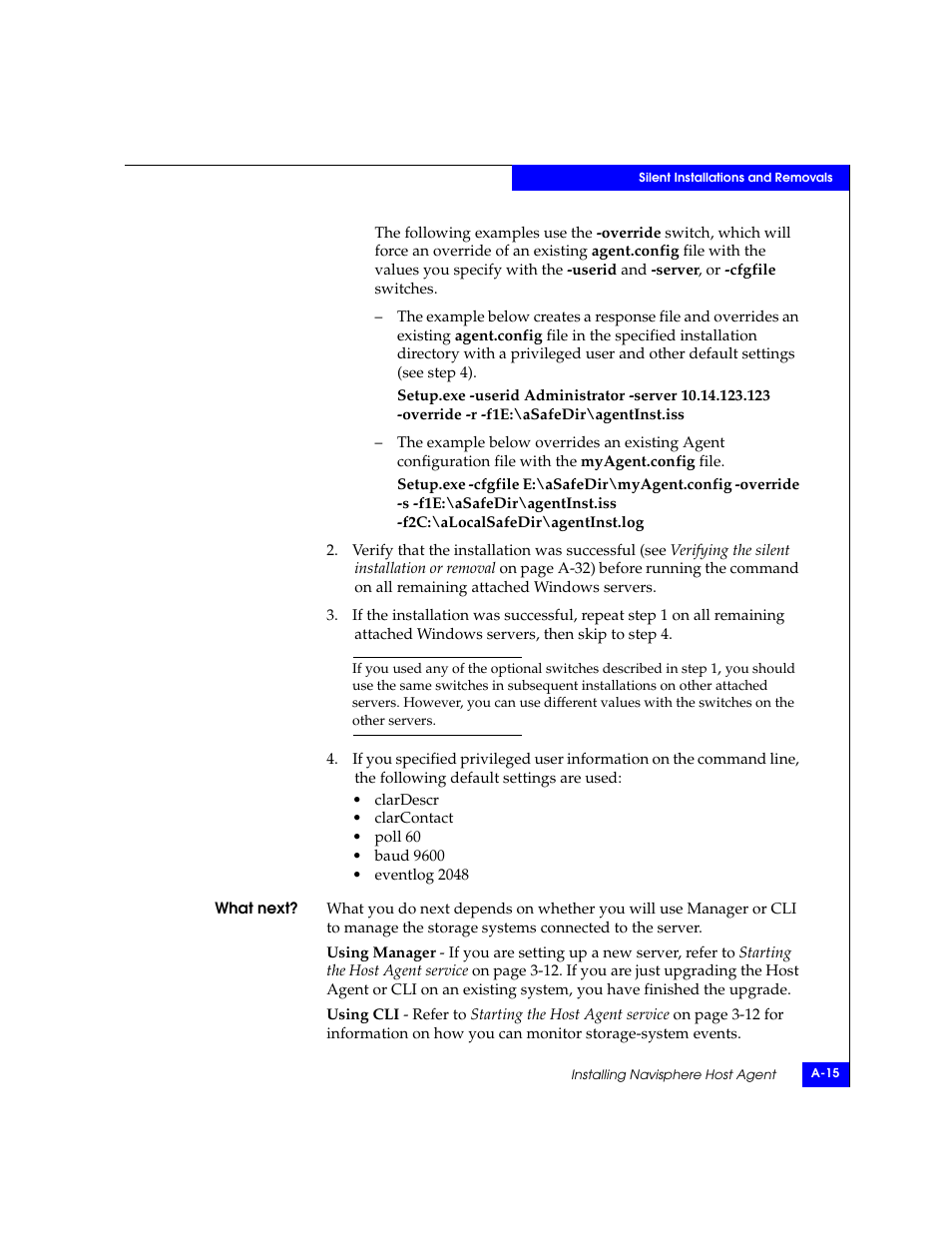 EMC CLARiiON User Manual | Page 73 / 102