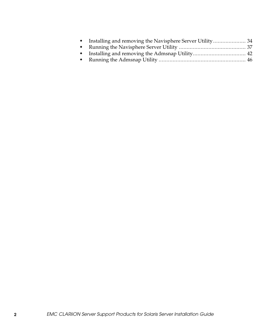 EMC CLARiiON 300002039 User Manual | Page 2 / 47