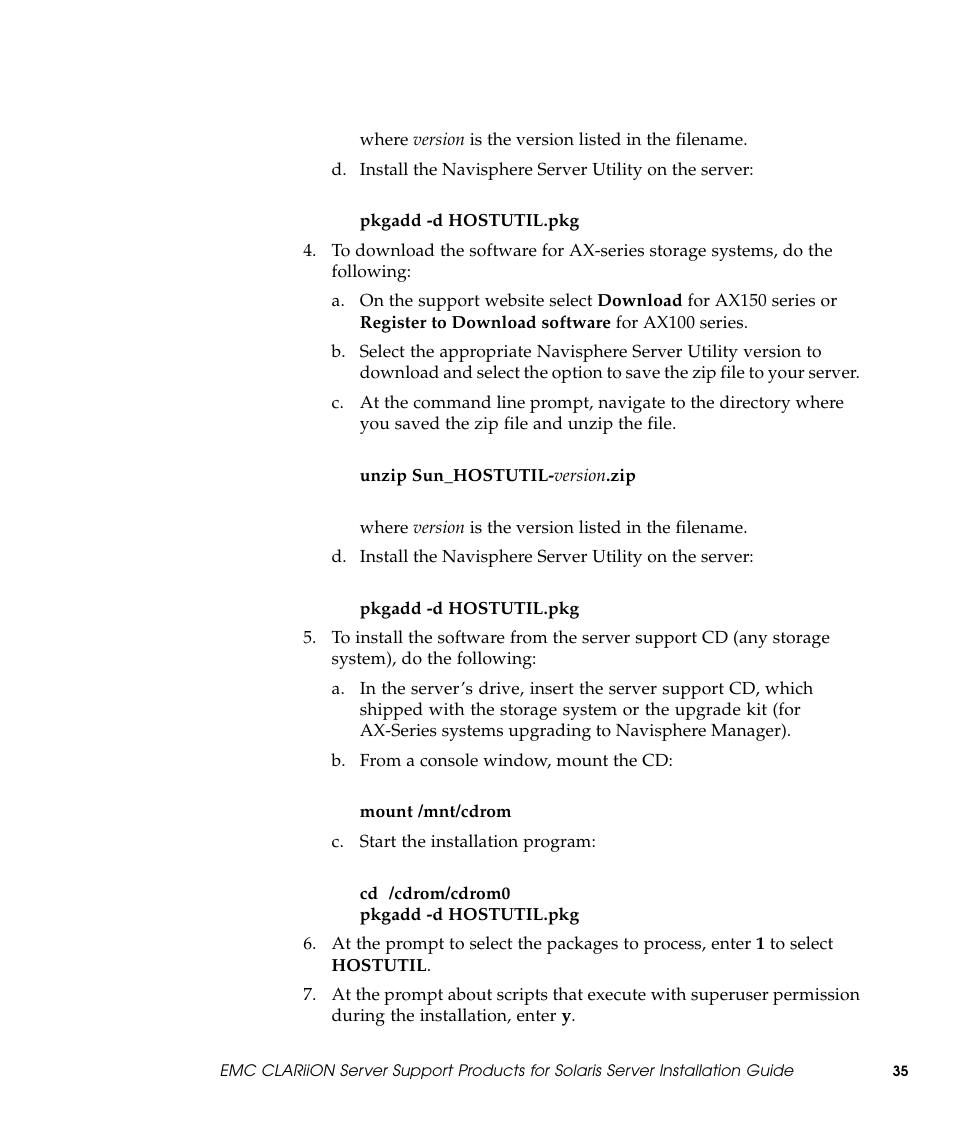 EMC CLARiiON 300002039 User Manual | Page 35 / 47