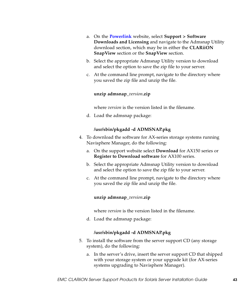 EMC CLARiiON 300002039 User Manual | Page 43 / 47