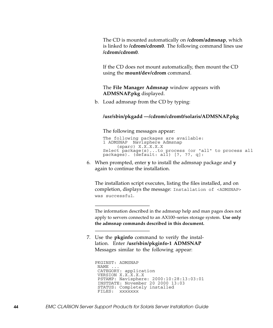 EMC CLARiiON 300002039 User Manual | Page 44 / 47