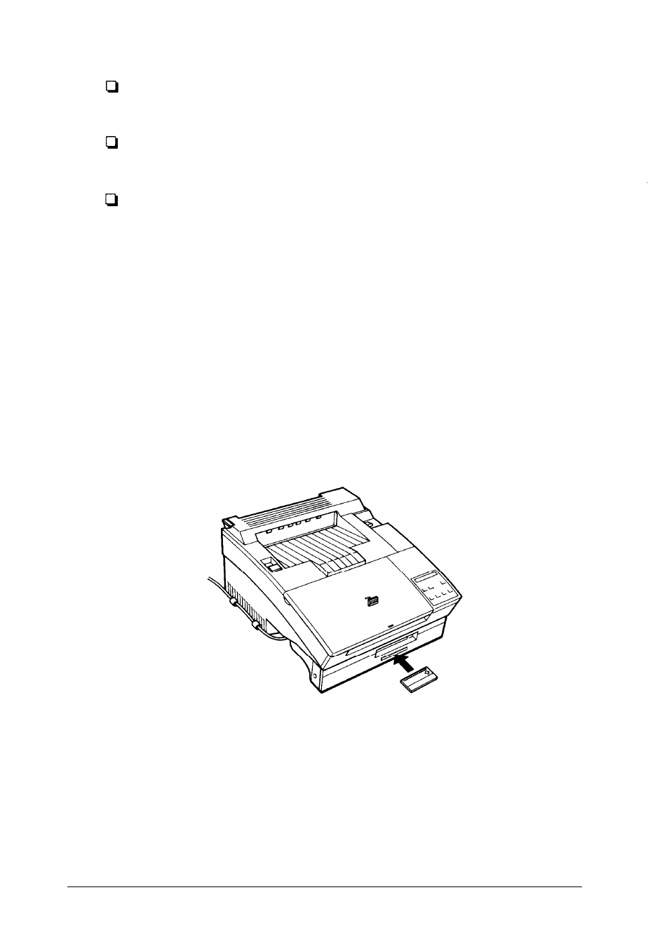 Inserting a card | Epson 1500 User Manual | Page 122 / 272