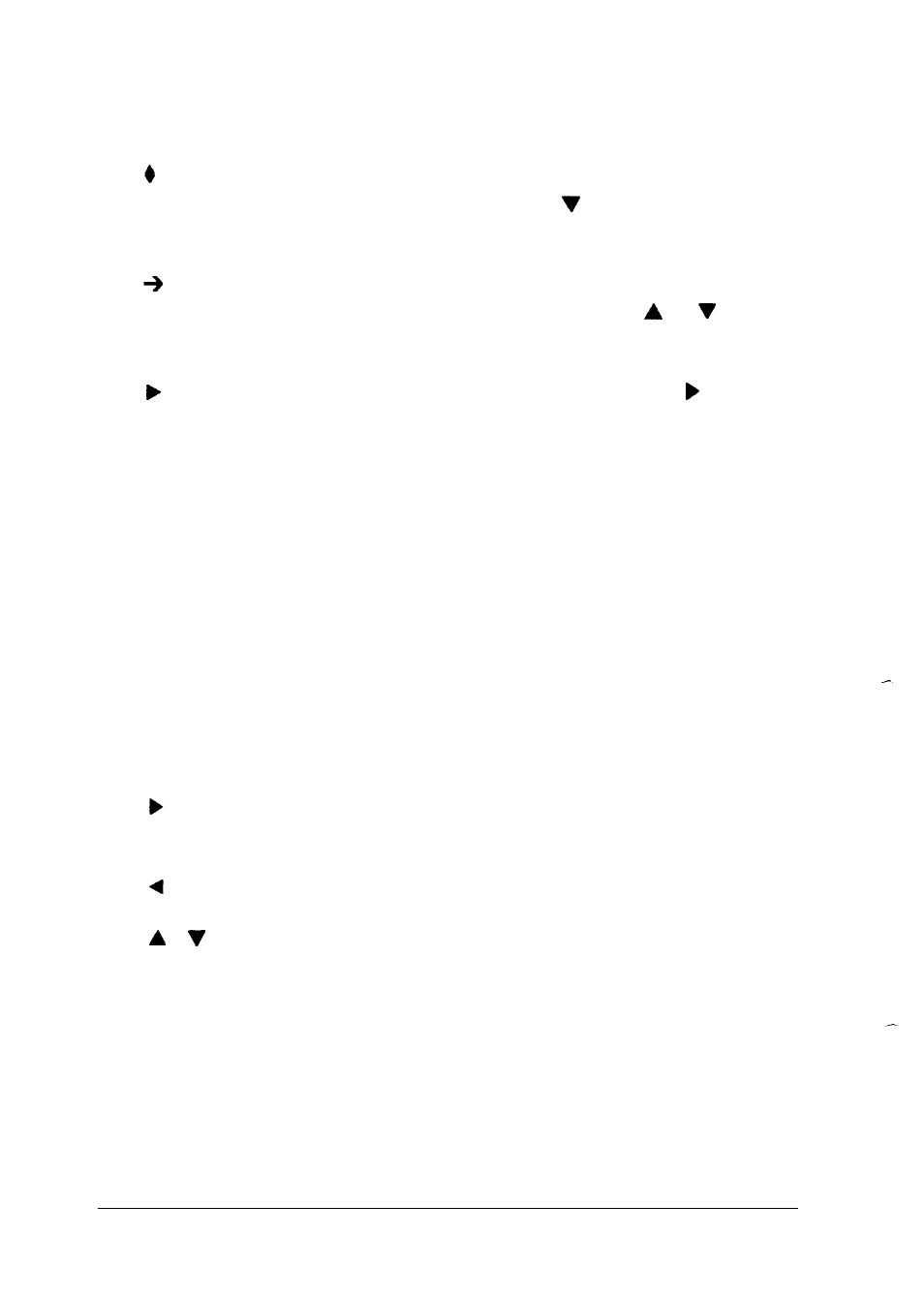 Buttons | Epson 1500 User Manual | Page 88 / 272
