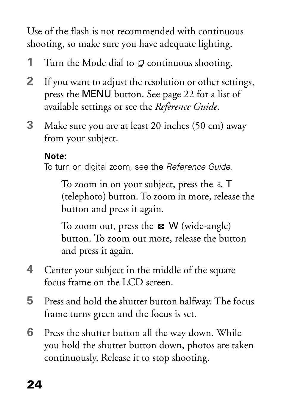 Epson L-500V User Manual | Page 24 / 66