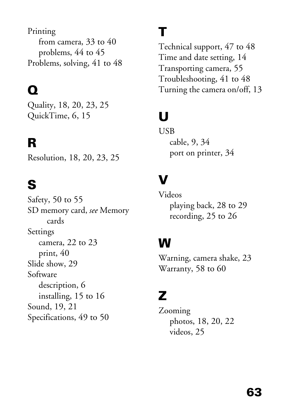 Epson L-500V User Manual | Page 63 / 66