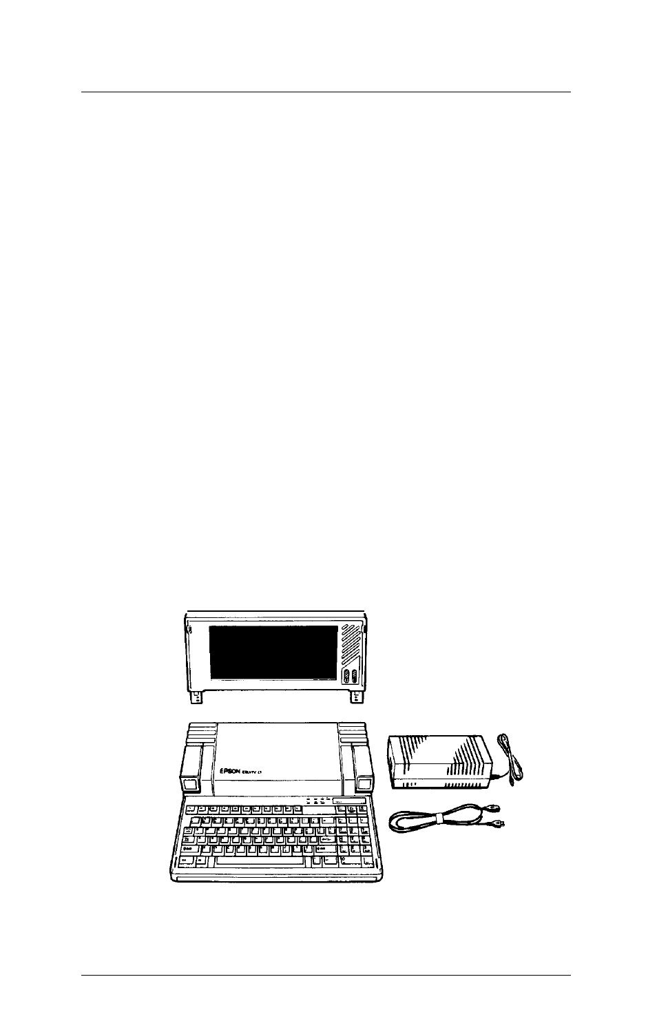 Chap 1-setting up your system, Unpacking, Setting up your system | Epson Y16499100301 User Manual | Page 16 / 151