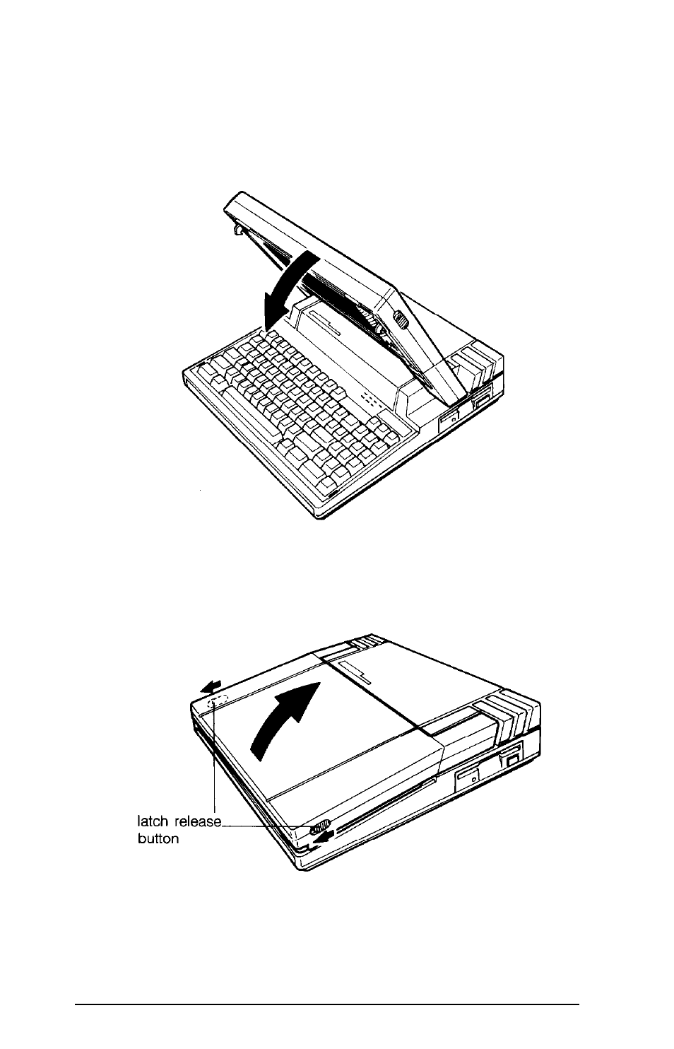 Opening and closing the screen | Epson Y16499100301 User Manual | Page 53 / 151