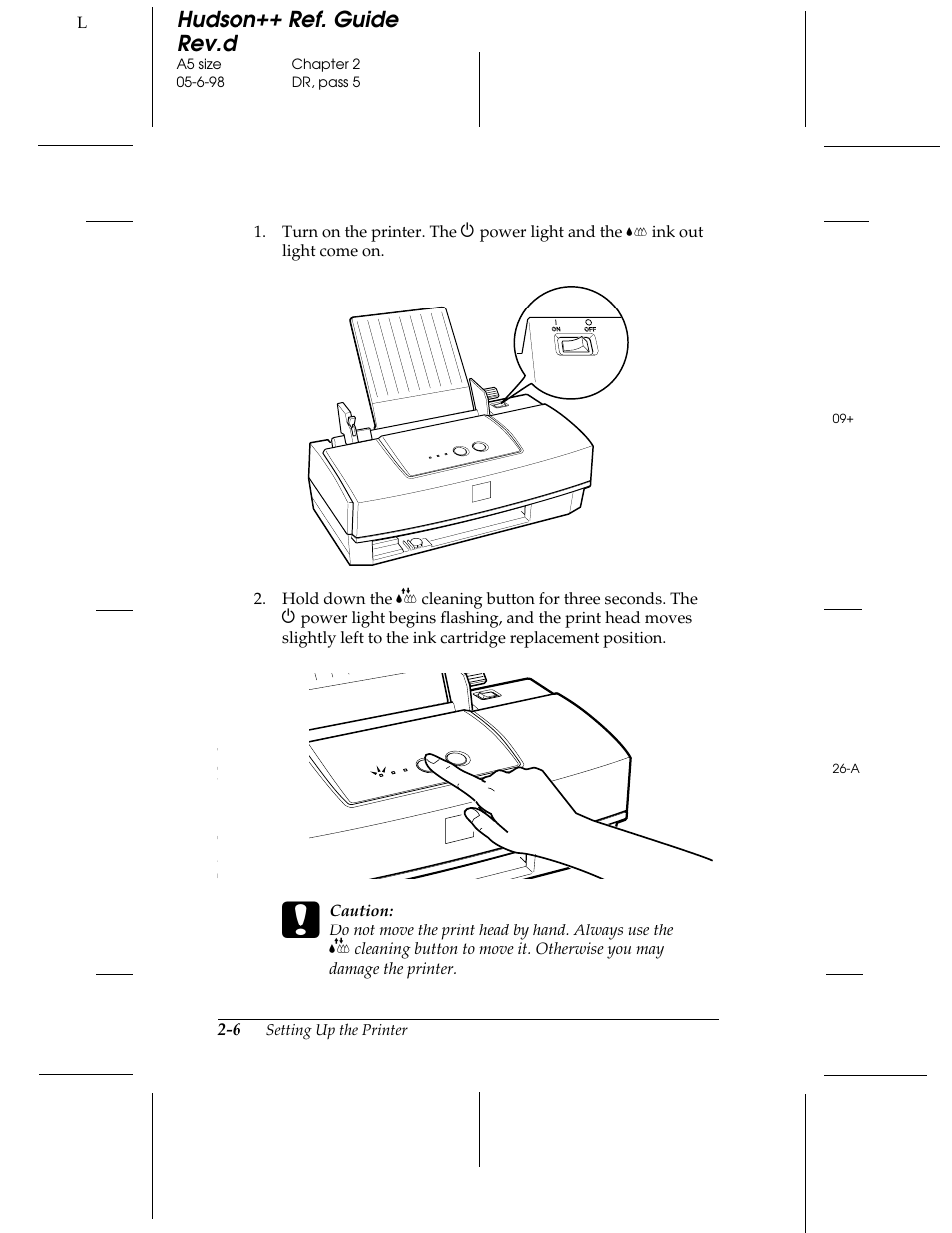 Hudson++ ref. guide rev.d | Epson 300 User Manual | Page 22 / 91